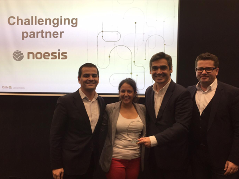Noesis is Qlik Challenging Partner of the Year 2019