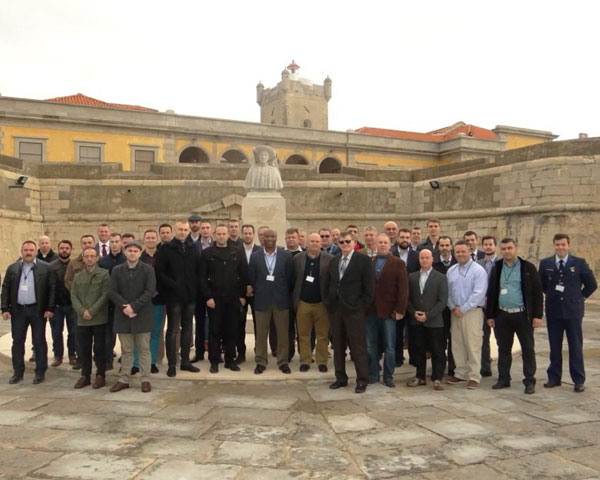 Participantes do seminário internacional da ciberdefesa