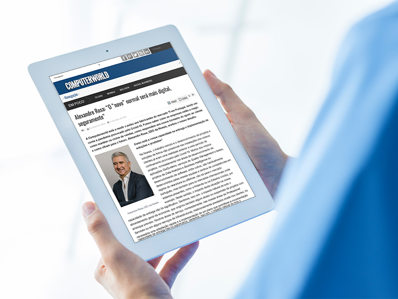 Noesis CEO, Alexandre Rosa, Covid, Covid Impact