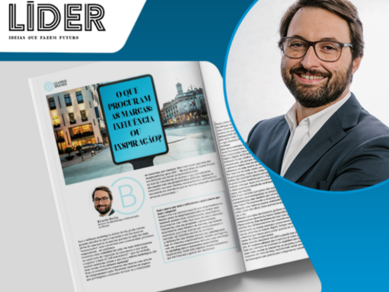 Ricardo Rocha na Revista Líder