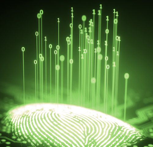 Image allusive to data digitization