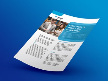 FIRST STEPS TO ENABLE TEST AUTOMATION