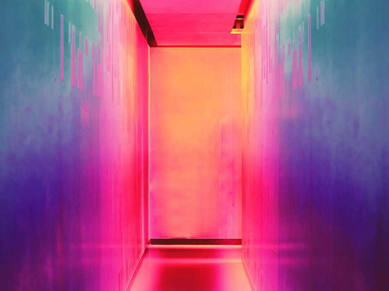 Colored door