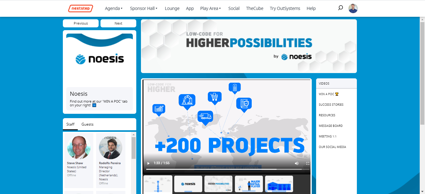 Noesis booth