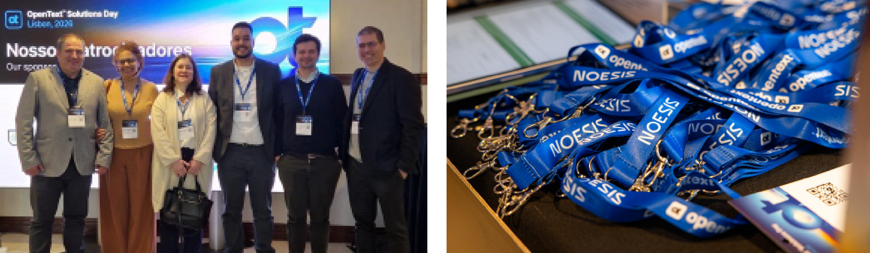 Equipa da Noesis no OpenText Solutions Day Lisbon 2026