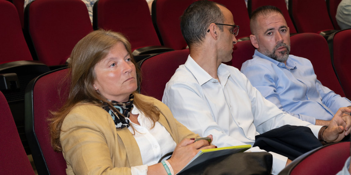 Attendees seated in the audience during a SimSIC 2026 session