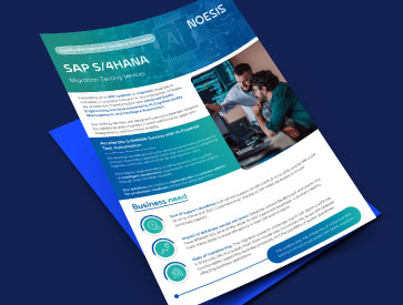 SAP S/4HANA - Migration Testing Services paper
