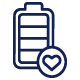 Icon representing complete visibility into energy performance and consumption